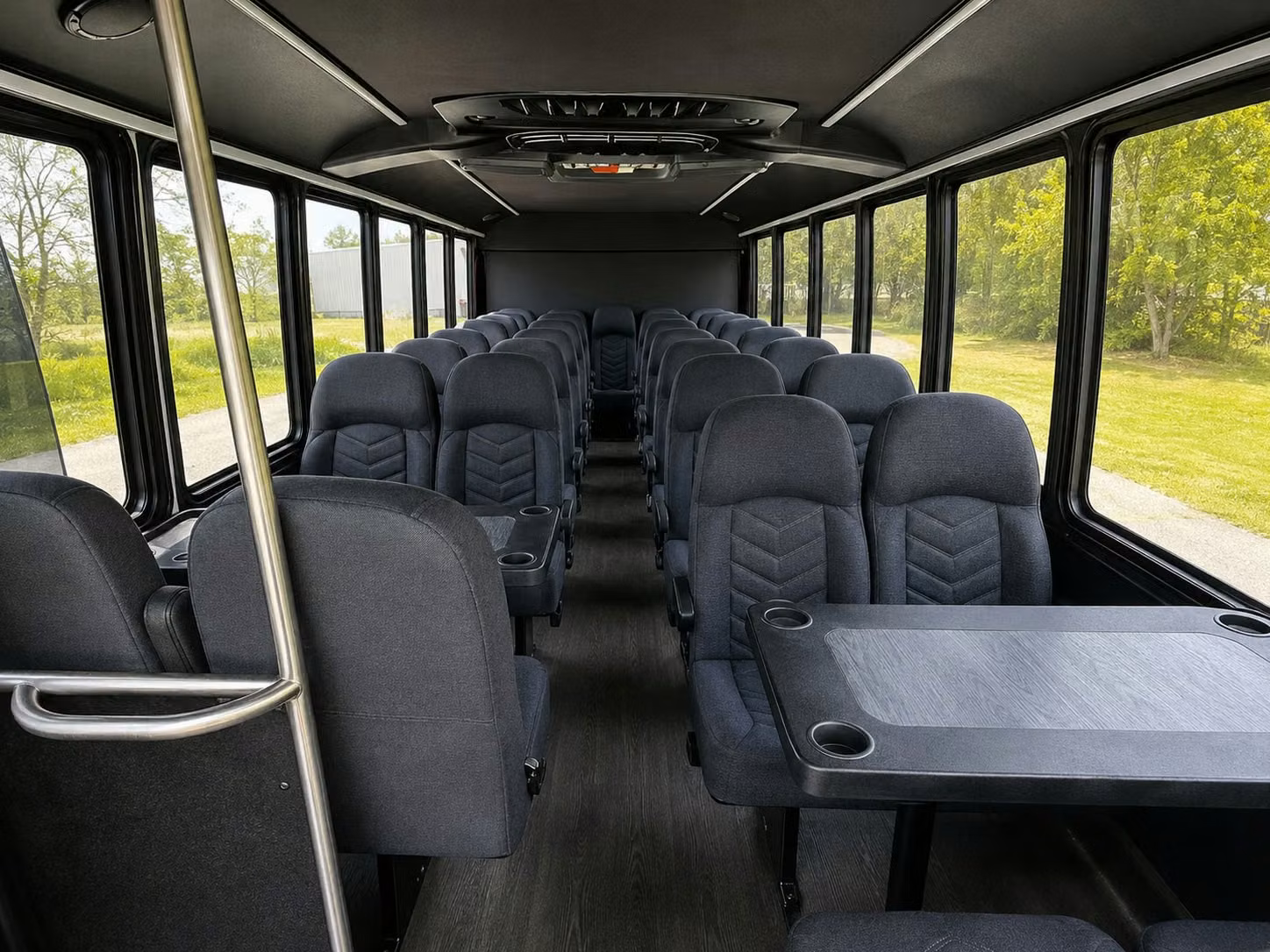 20 passenger minibus inside