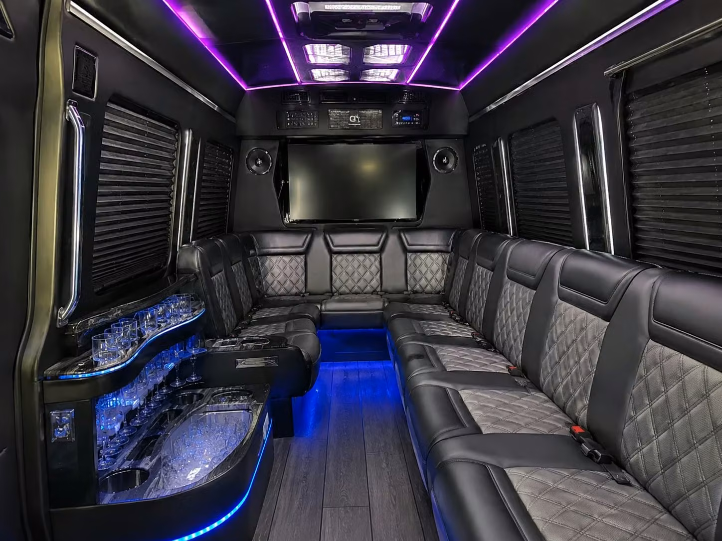 bridal party transportation and getting ready shuttles in sacramento