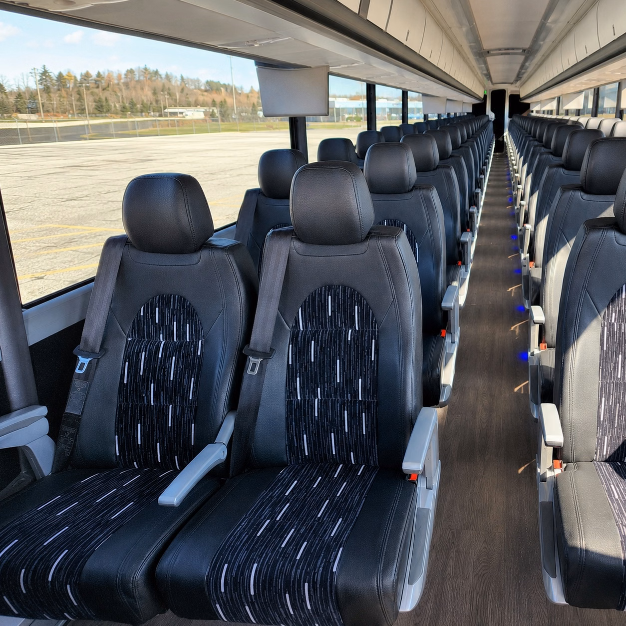 how bus type changes charter bus prices in sacramento california