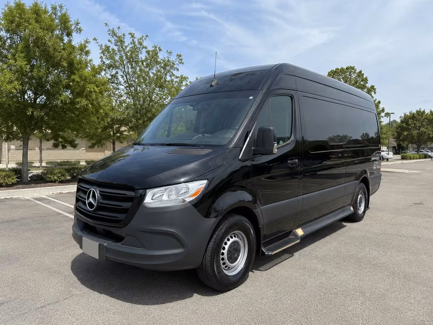 sacramento sprinter van rental with driver