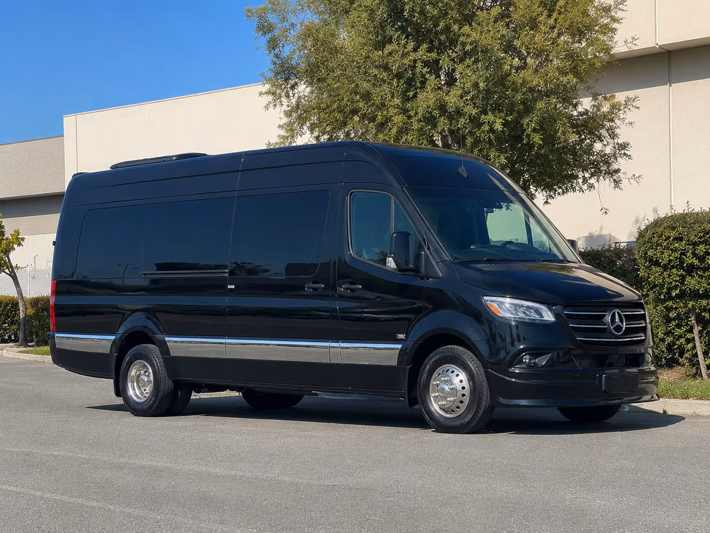 sprinter van with driver